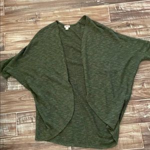 Army Green Cardigan